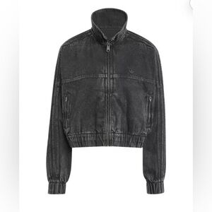 Black Stonewashed Jean Jacket